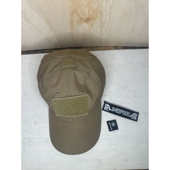 Tactical Operator Hat Hook And Loop Patches+Sheepdog Patch - Made In USA - Picture 2 of 7